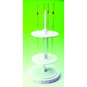 Pipette stand, vertical (28) polypropylene